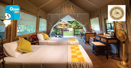 หินตก ริเวอร์แคมป์ ณ ช่องเขาขาด – เเกลมปิ้งเมืองกาญ